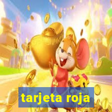 tarjeta roja